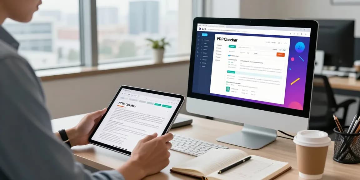 Verify PDFs and detect fraud in pdf effectively in a modern office setting