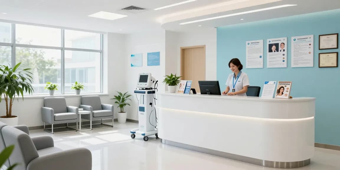 Hair transplant Istanbul services in a modern healthcare clinic environment, showcasing expert care and patient-focused services.