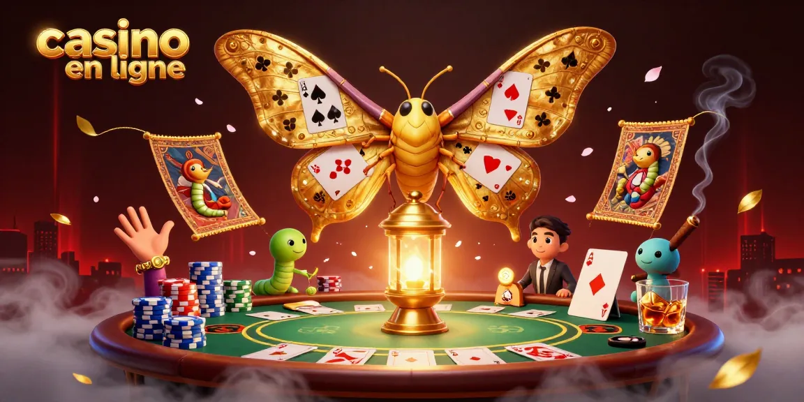 Jouez au casino en ligne avec notre illustration dynamique des jeux de société aux côtés d'un atlas marbre doré.