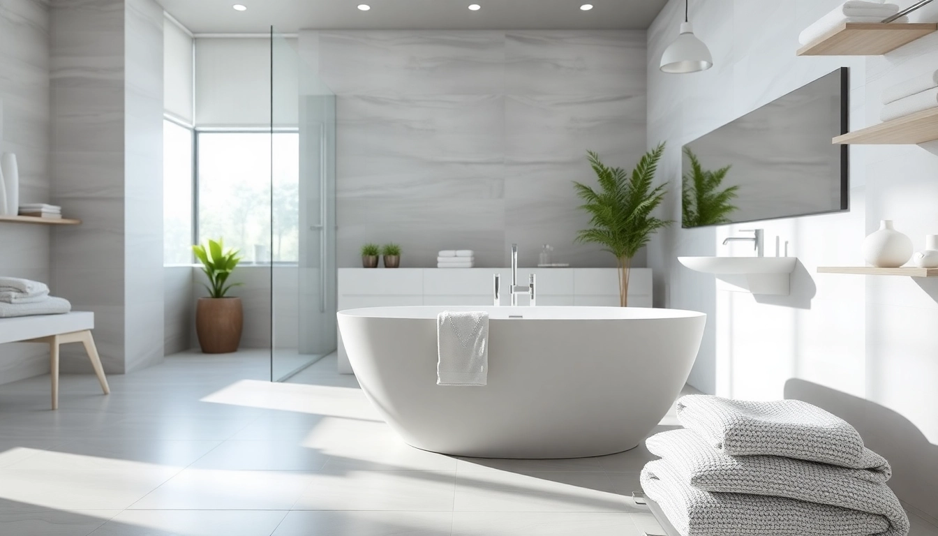 Sanitärprodukte von sonni sanitär GmbH in modernem Badezimmer-Design.