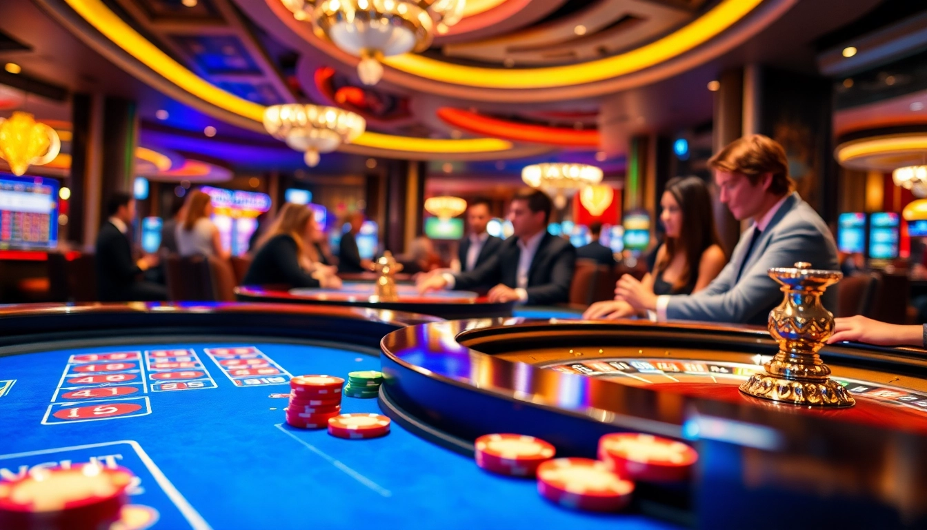 bbni4d bermain di meja roulette yang ramai dengan warna-warna cerah dan suasana meriah.