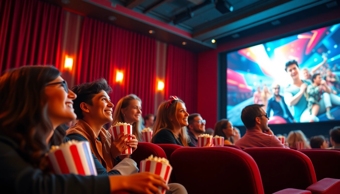 สนุกกับการชมหนังใหม่ชนโรง ที่โรงภาพยนตร์ พร้อมเพื่อนๆ ในบรรยากาศที่น่าตื่นเต้น