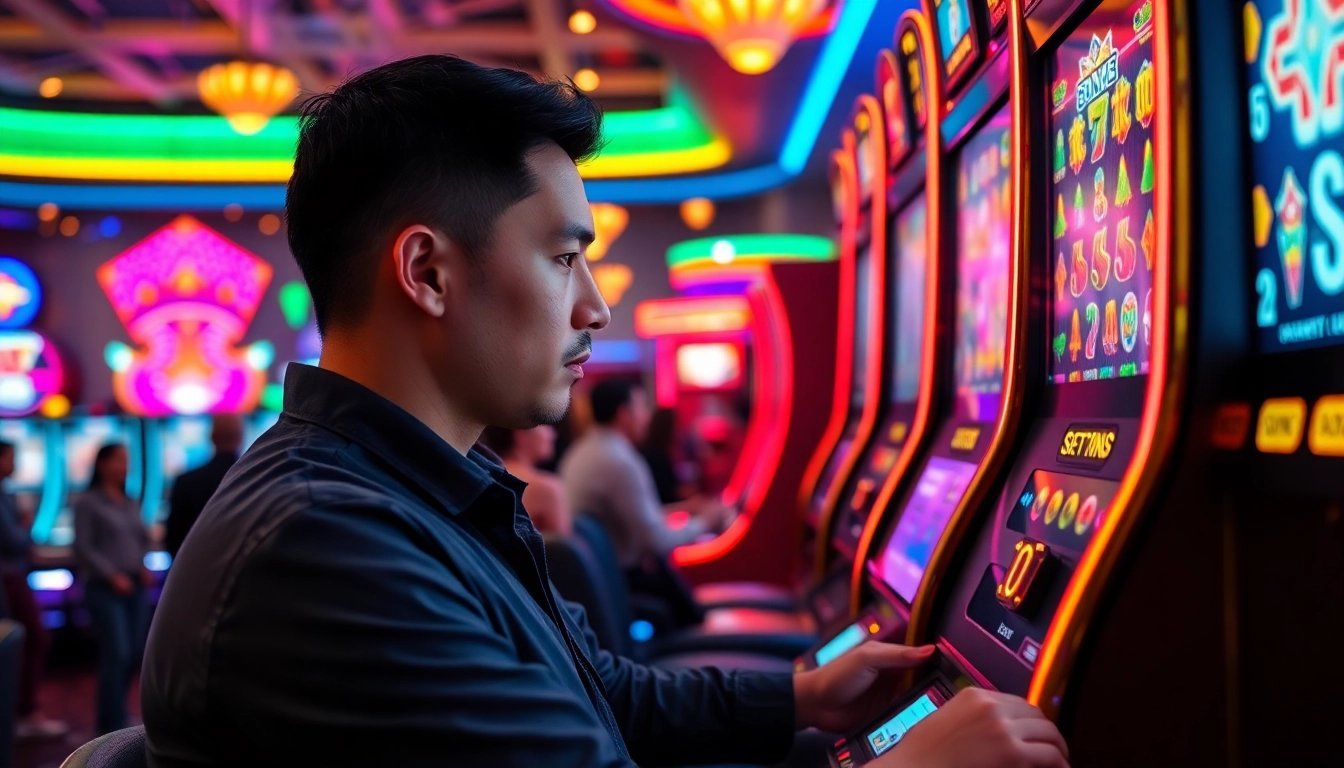 Menangkan slot demo mahjong sambil menikmati suasana kasino yang meriah dan penuh warna.