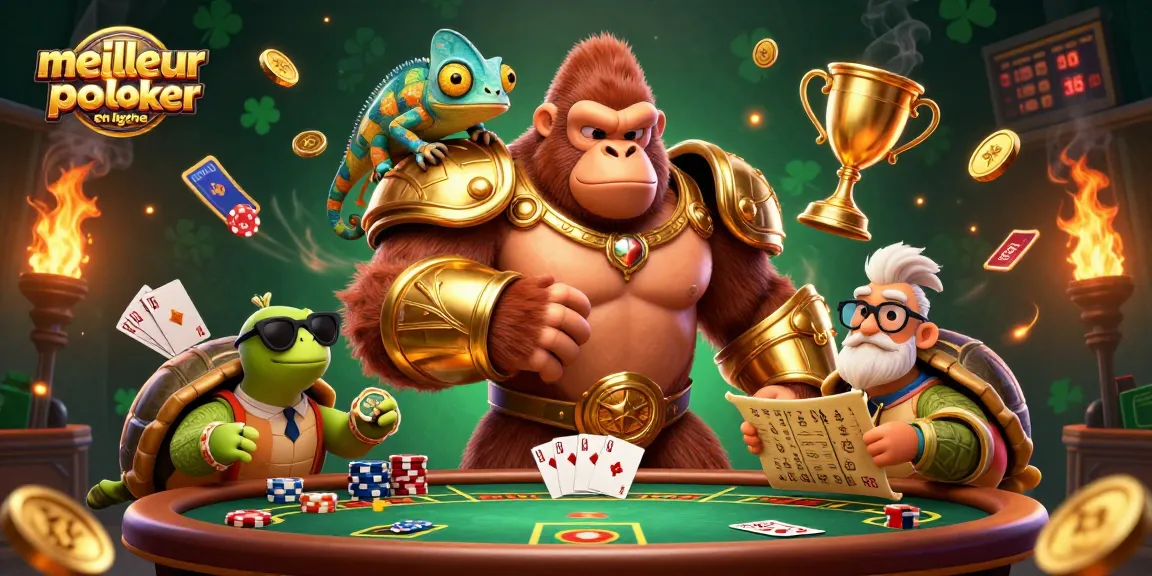 Jouer dans un environnement dynamique sur le meilleur site de poker en ligne.
