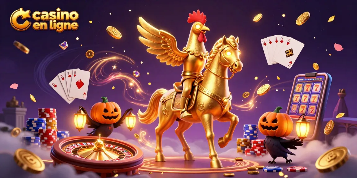 Gagnez au casino en ligne avec des jeux captivants et un décor magique.