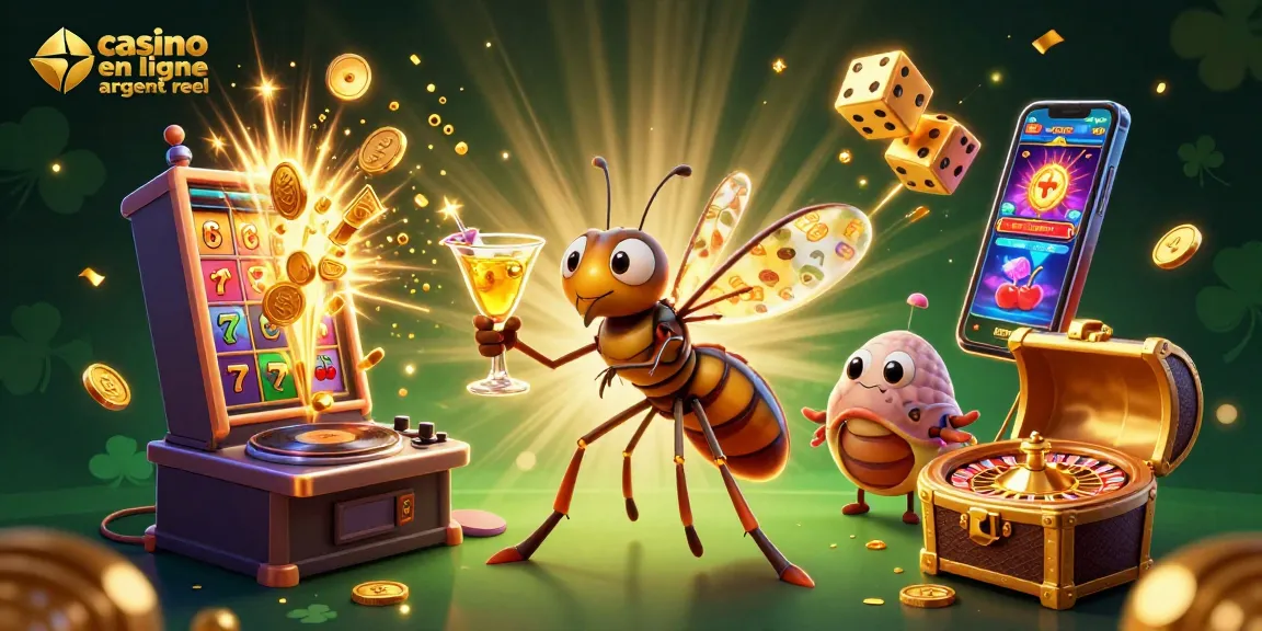 Jouez sur un casino en ligne argent réel avec des machines à sous captivantes et des jeux de roulette dynamiques.
