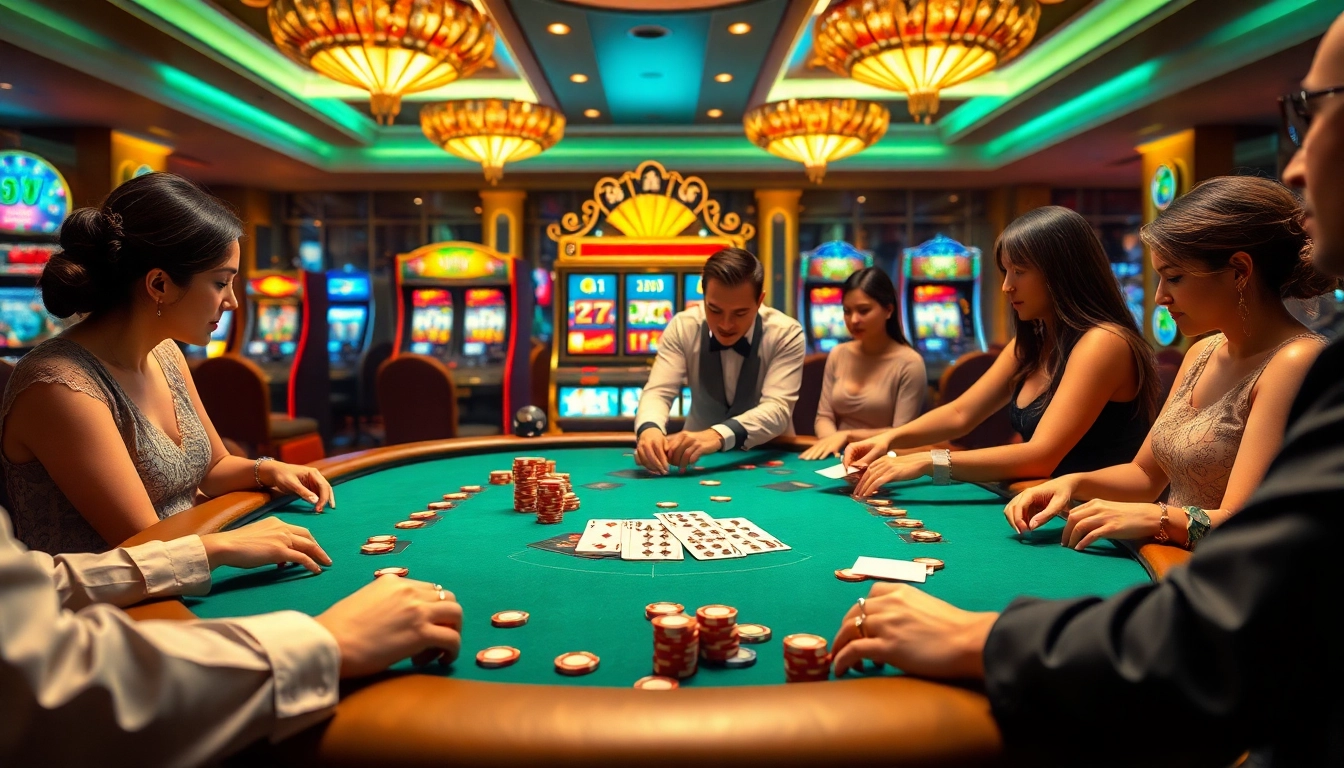 Engage with the thrill of winning at trang chủ hello88 casino, showcasing poker excitement and vibrant gameplay.