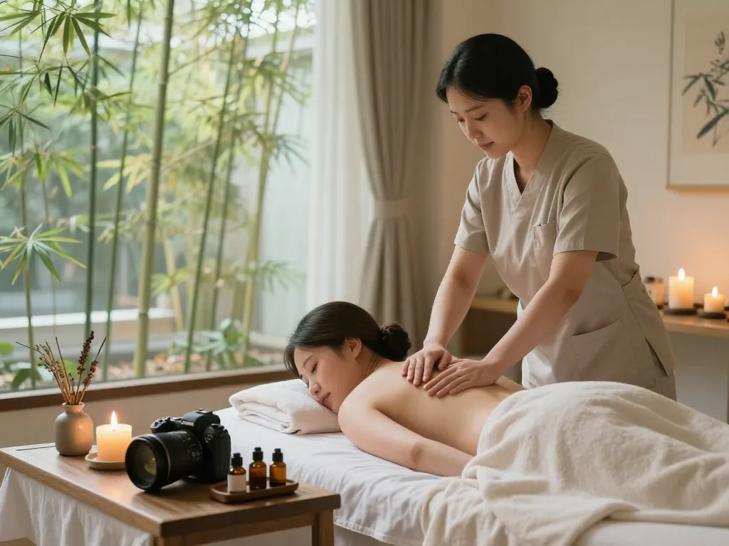 Experience quality 역삼동마사지 in a tranquil spa setting with calming atmosphere and soothing decor.