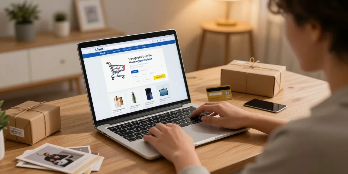 Currency exchange rates live in action during online shopping, showcasing best deals on an e-commerce platform.
