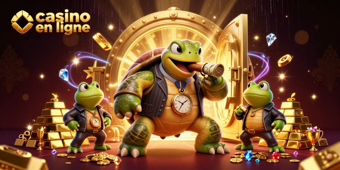 Jouez aux jeux captivants de casino en ligne avec notre illustration dynamique.