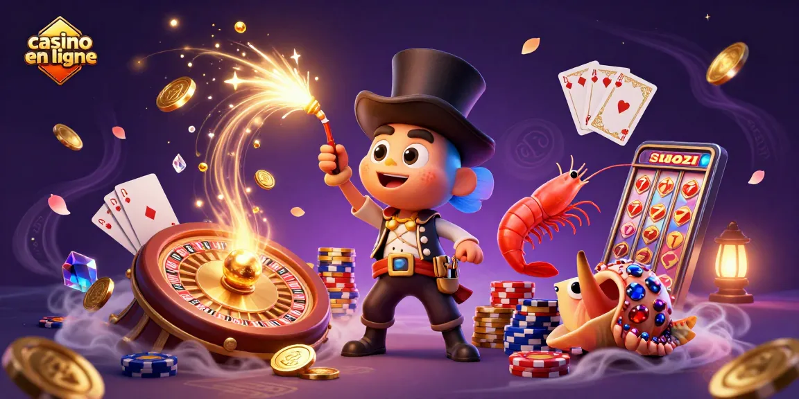 Des joueurs tentent leur chance sur casino en ligne avec des thèmes captivants et des cagnottes dorées.