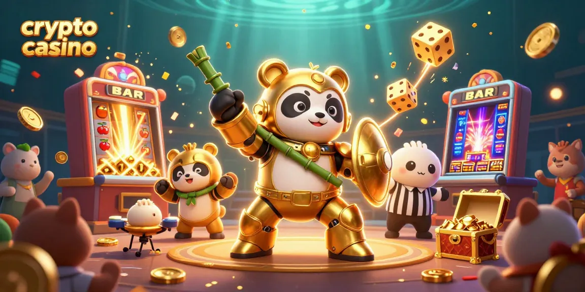 Gioca nei migliori crypto casino con emozioni e vincite straordinarie in un'illustrazione 3D vibrante.