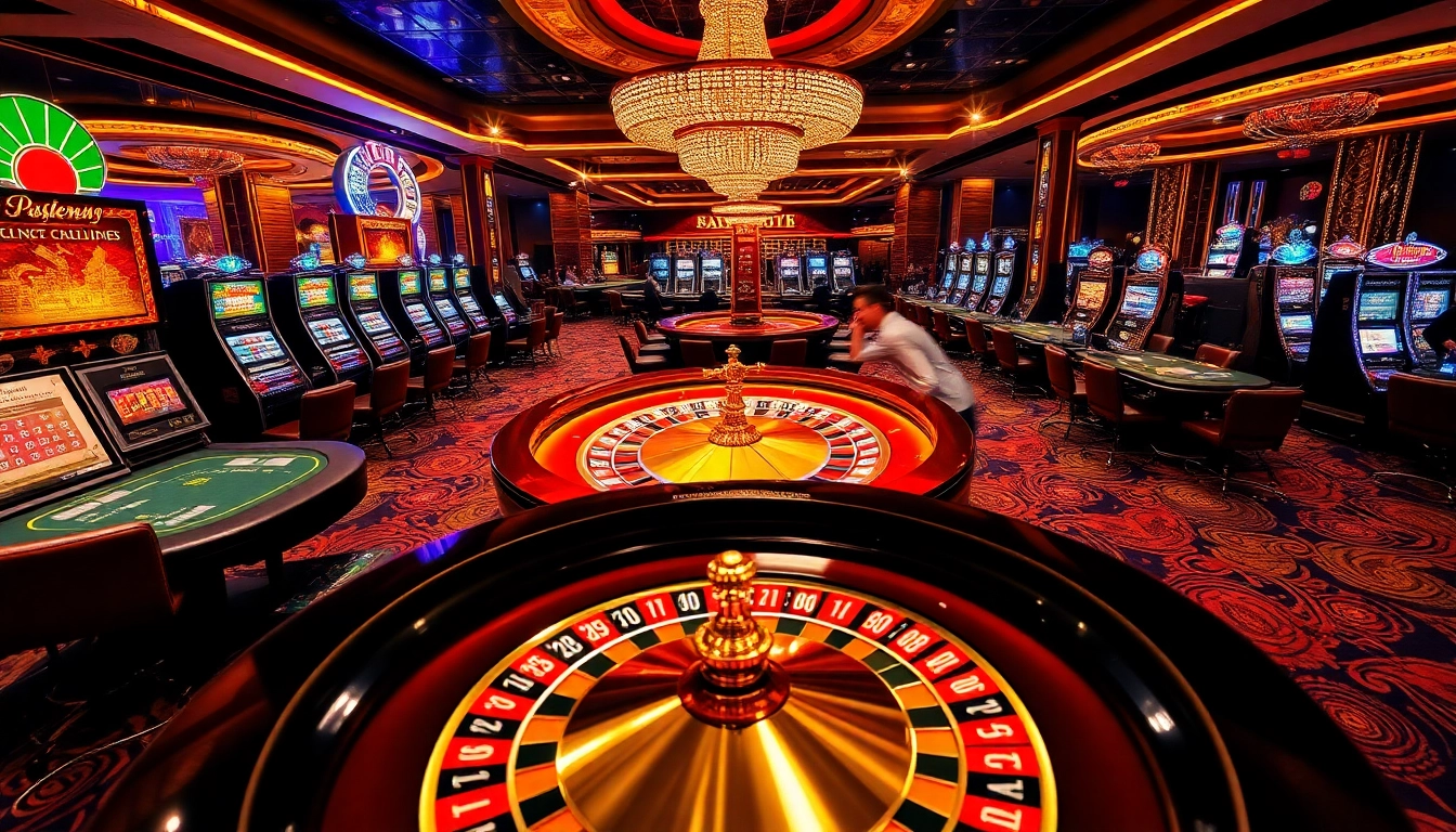 Découvrez l'excitation au meilleur casino en ligne 2026 avec des machines à sous vibrantes et des tables de poker captivantes.