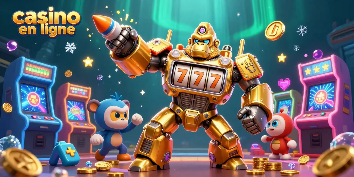 Venez découvrir le monde palpitant du casino en ligne avec cette image vibrante et festive !