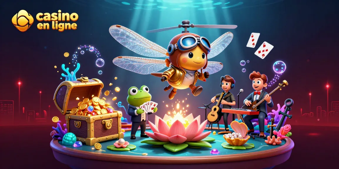 Jouez au casino en ligne avec des jeux captivants et des croupiers dans un décor dynamique.