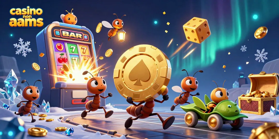 Gioca nei casino non AAMS con l'antica avventura di una banda di formiche e i loro premi d'oro!