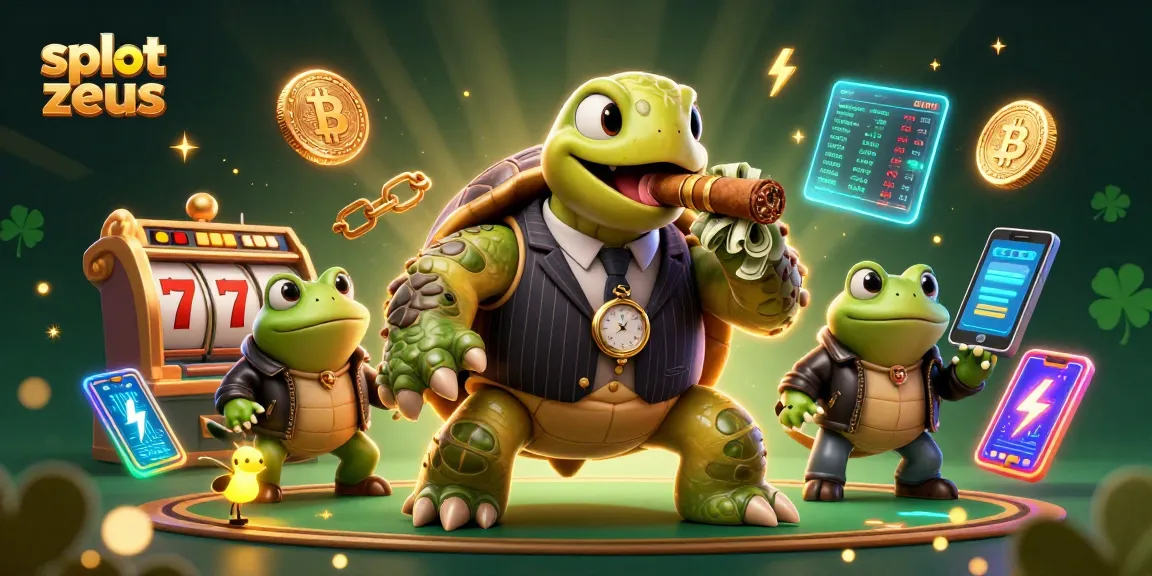 Experience slot zeus with vibrant characters and dynamic gaming elements in a lively casino scene.