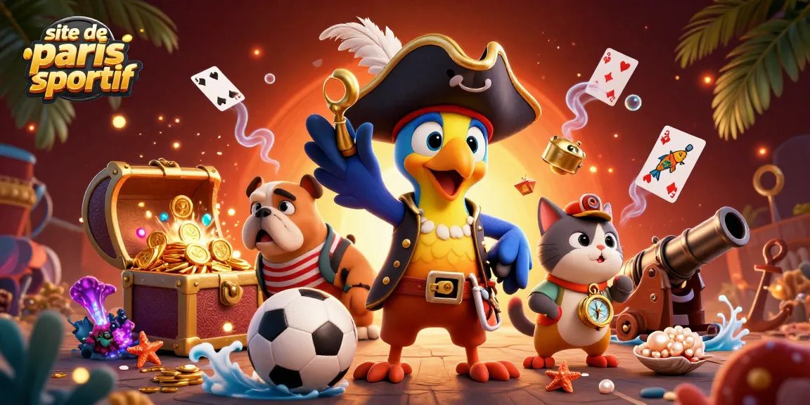 Immergez-vous dans l'aventure sur le site de paris sportif avec des personnages dynamiques et des éléments de jeu captivants.