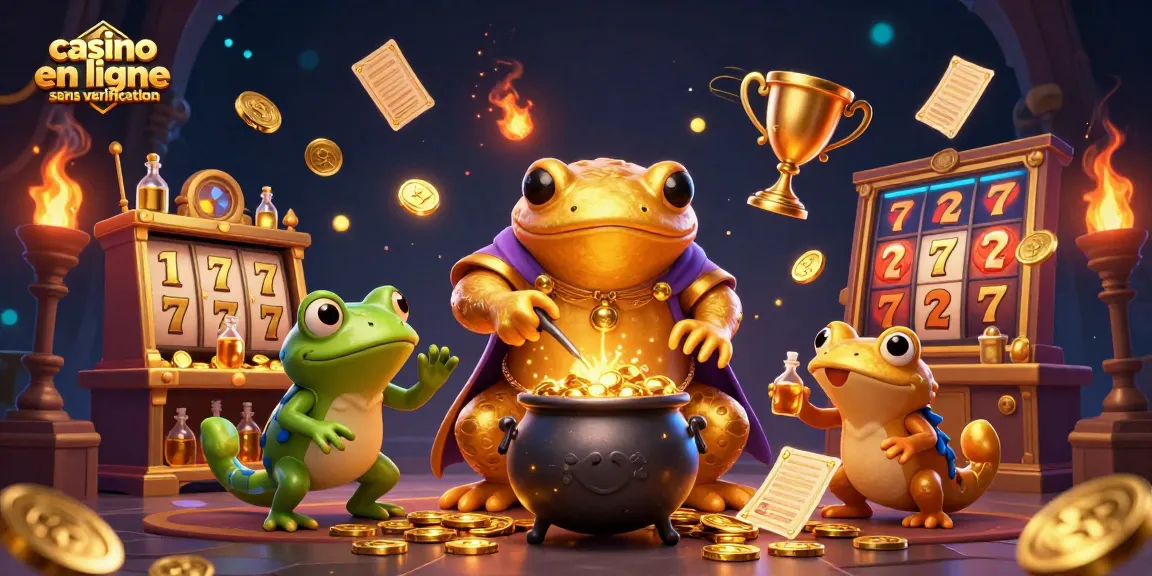 Jouez sur un casino en ligne sans vérification et découvrez des gains rapides avec des jackpots en or.
