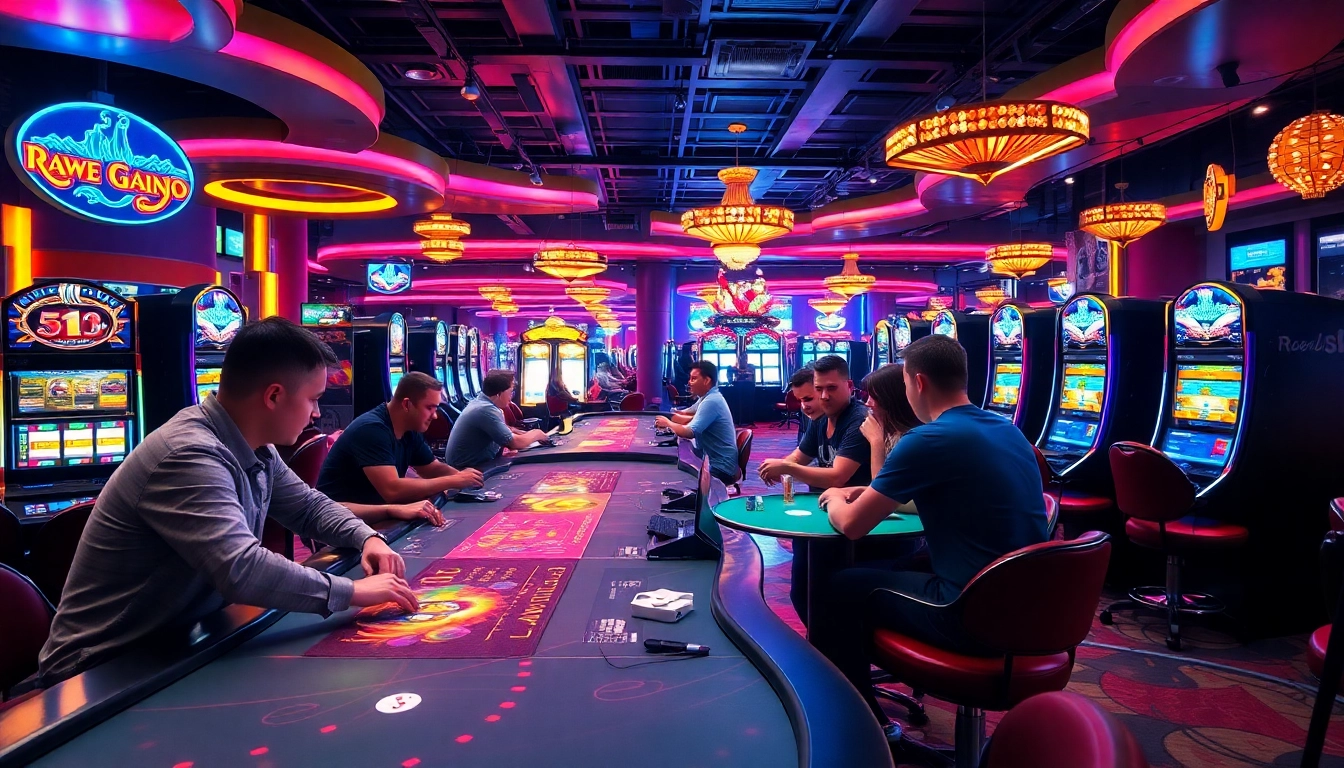 Experience the thrill of the best csgo gambling sites reddit with an engaging casino scene showcasing lively games.