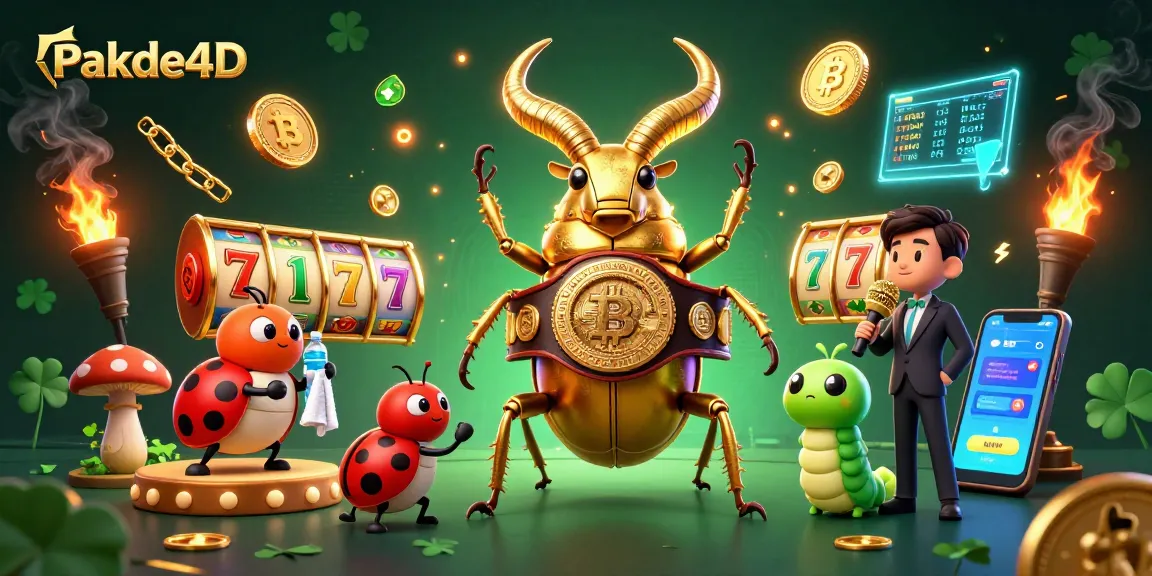 Experience thrilling action at Pakde4D with a dynamic lottery scene featuring engaging characters and elements.