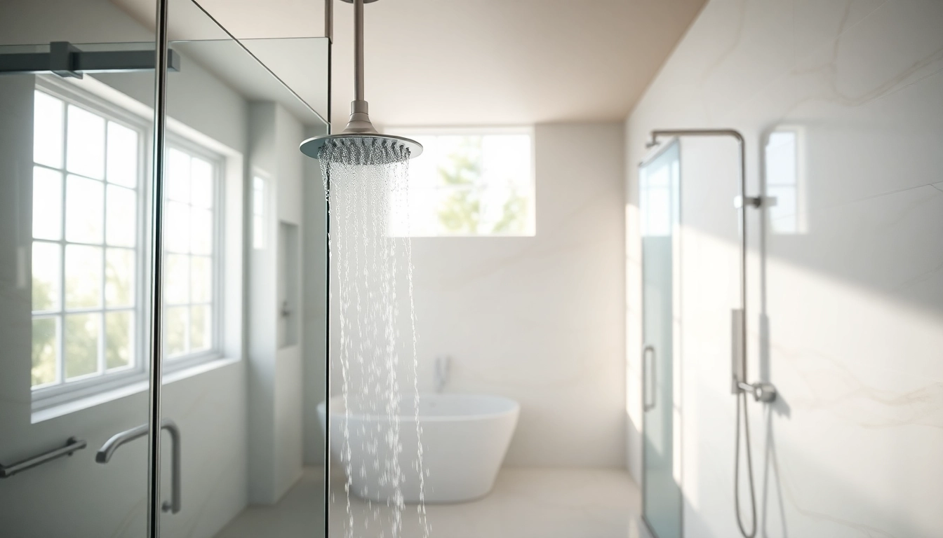 Experience elegant showers Australia with a stunning modern bathroom design showcasing luxury features.