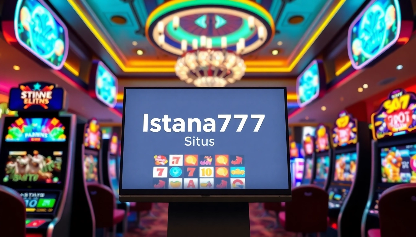 Menampilkan pengalaman bermain yang menarik di Istana777 Situs dengan antarmuka yang modern.