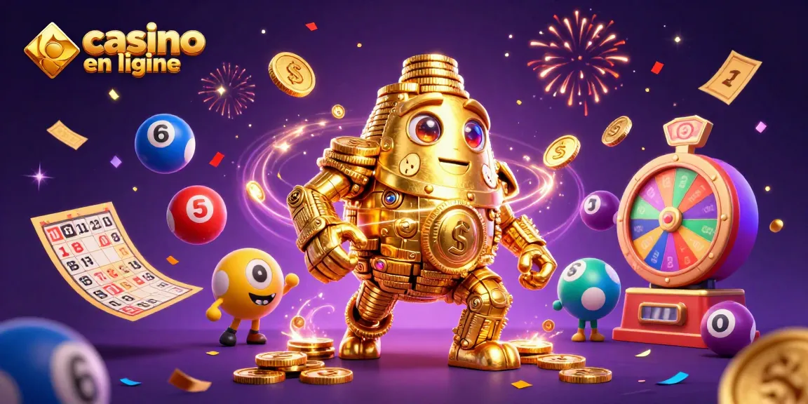 Gagnez avec le casino en ligne grâce à un golem doré et des éléments de loterie