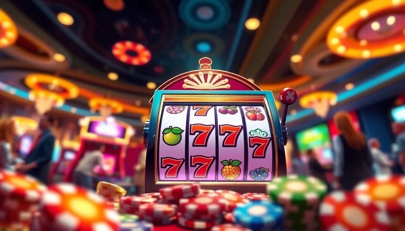 Raih kemenangan dalam permainan slot gampang menang di kasino yang meriah.