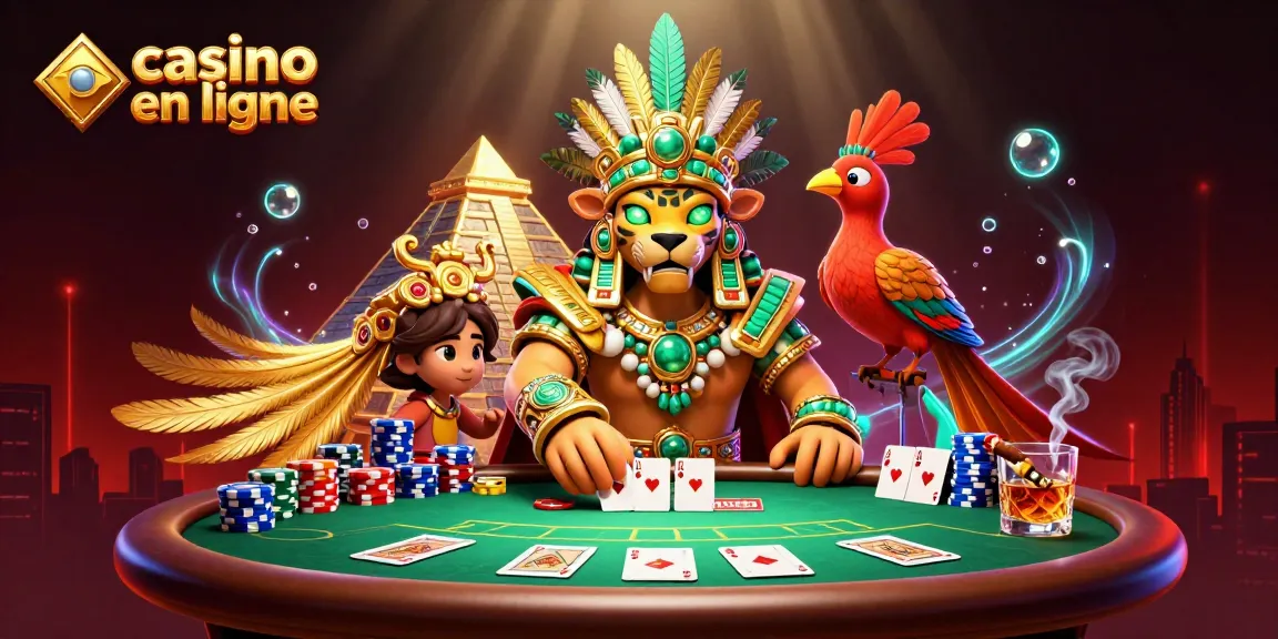 Jouer dans un casino en ligne simulateur avec un prêtre jaguar et un oiseau quetzal
