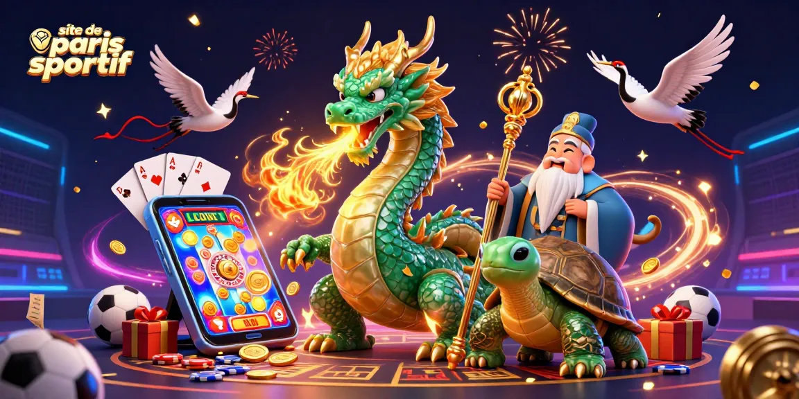 Pariez avec le site de paris sportif sur des éléments de jeu illustrés dynamiquement.
