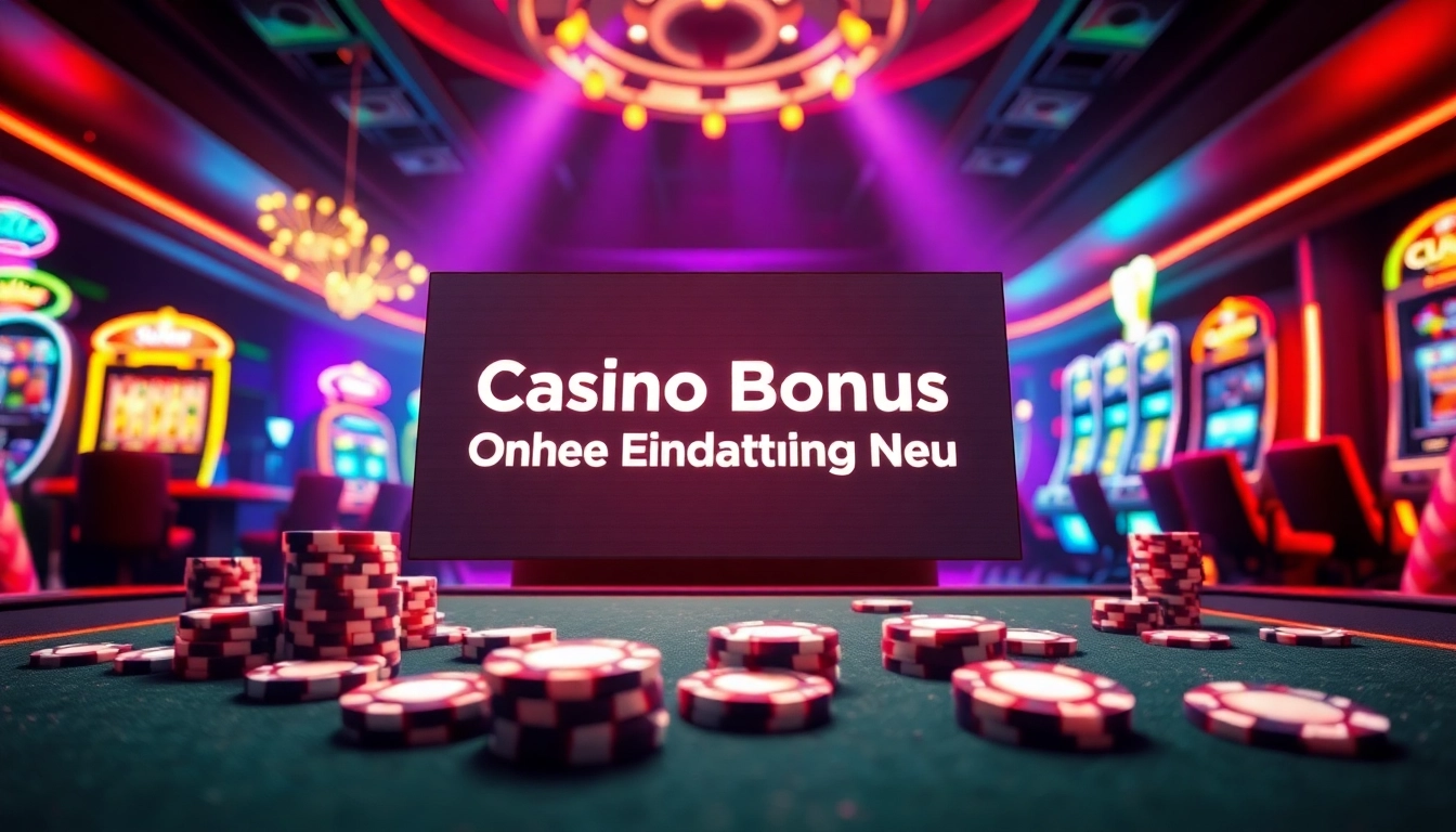 Erzielen Sie den besten casino bonus ohne einzahlung neu mit aufregenden Boni und Angeboten.