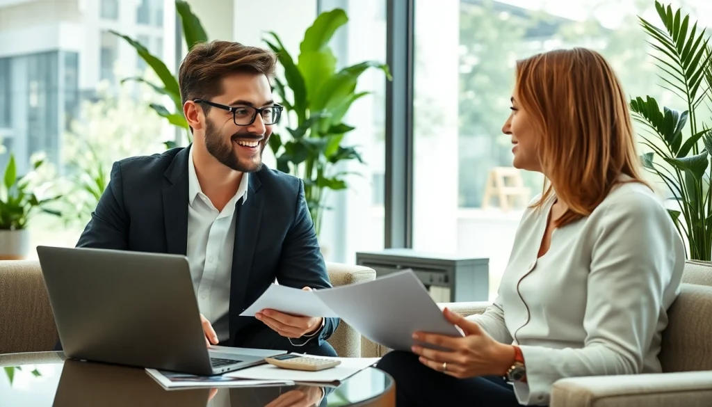 카드 현금화 상담 중인 전문가와 고객의 모습