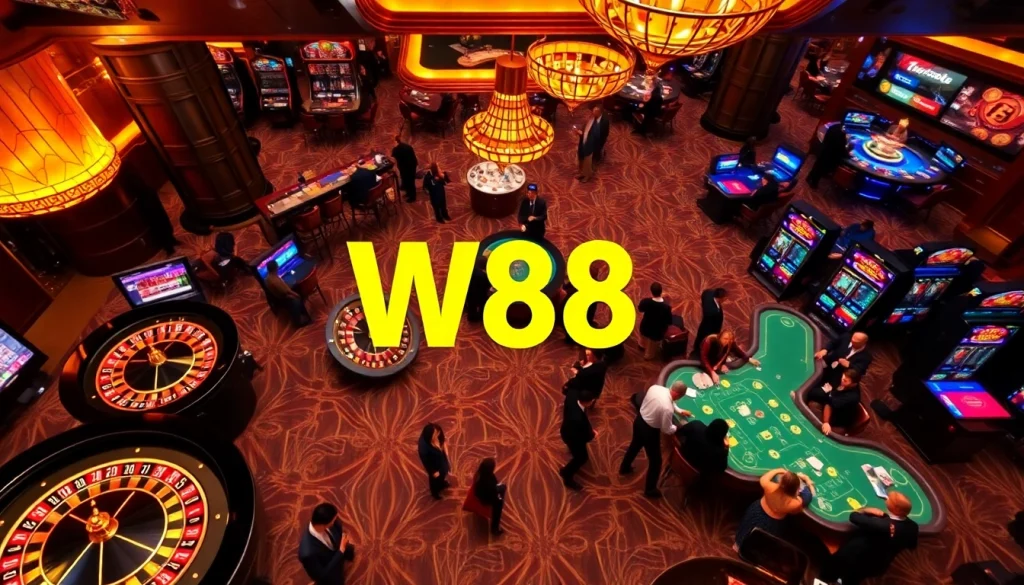 Win big at W88 with engaging casino games in an upscale, vibrant atmosphere.