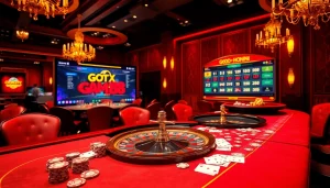 Experience the thrill of winning at trang chủ Good88 with elegant gambling tables and vibrant action.
