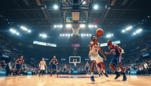 ดูบาสสด ในการแข่งบาสเกตบอลที่เต็มไปด้วยพลังจากผู้เล่นและผู้ชม