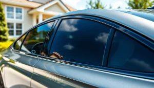 Get expert auto window tint near me for your vehicle, enhancing appearance and UV protection.