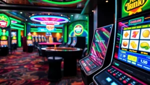 Pinco Casino platforma canlı oyun mühitini təqdim edir, müasir dizaynlı slot maşınları ilə.