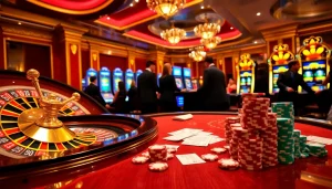 Experience the excitement of gambling at SODO Casino with high-stakes poker and vibrant slot machines.