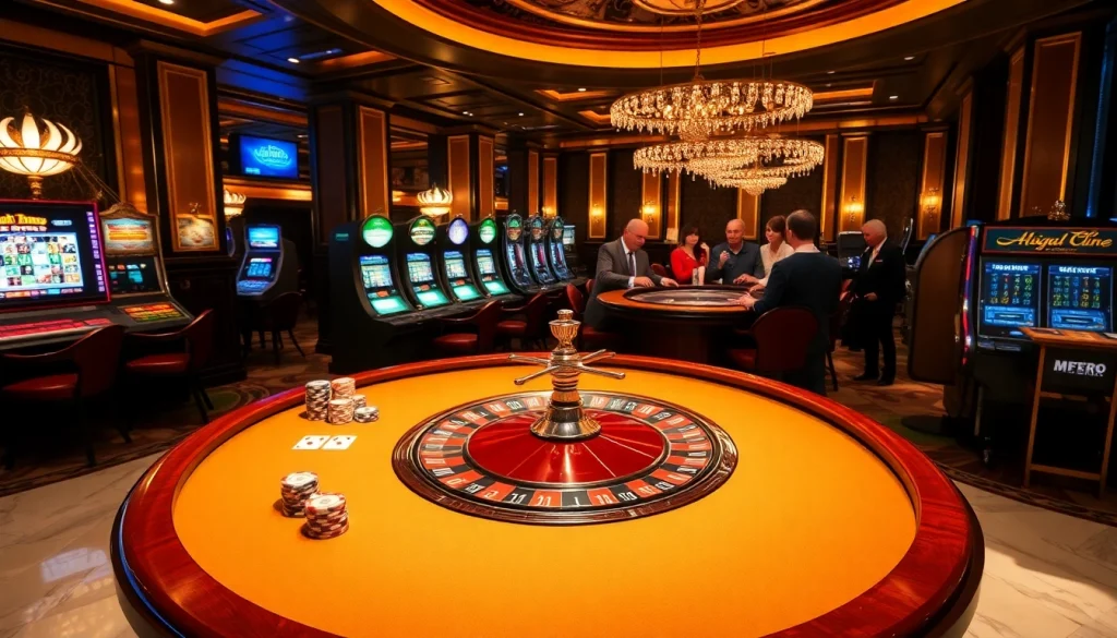 Découvrez le frisson du meilleur casino en ligne 2026 avec du poker à enjeux élevés et des machines à sous vibrantes.