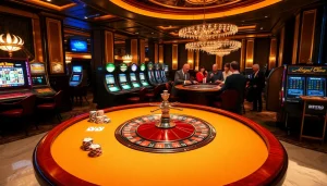 Découvrez le frisson du meilleur casino en ligne 2026 avec du poker à enjeux élevés et des machines à sous vibrantes.