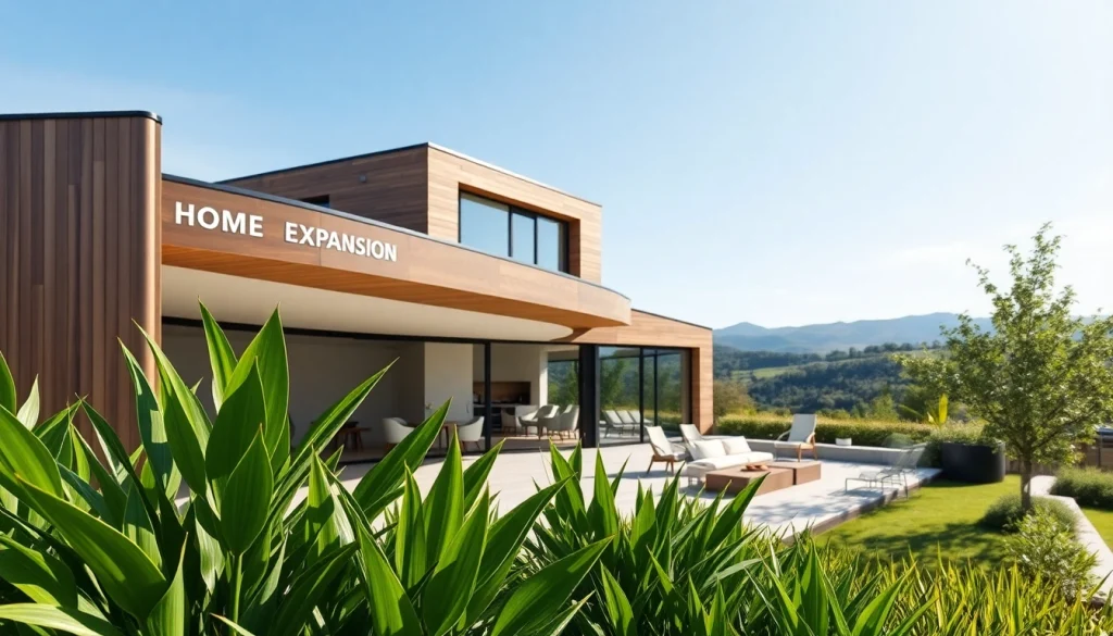 Showcase of a Contemporary Home Expansion featuring sleek design and natural light.