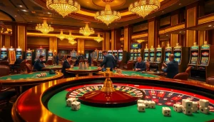 Vivez l'excitation du meilleur casino en ligne 2026 avec du poker à enjeux élevés et des tables de jeu luxueuses.