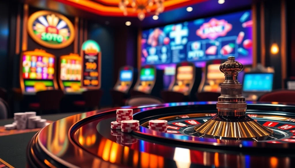 Vivez l'excitation au meilleur casino en ligne 2026 avec des tables vibrantes et des interfaces numériques.