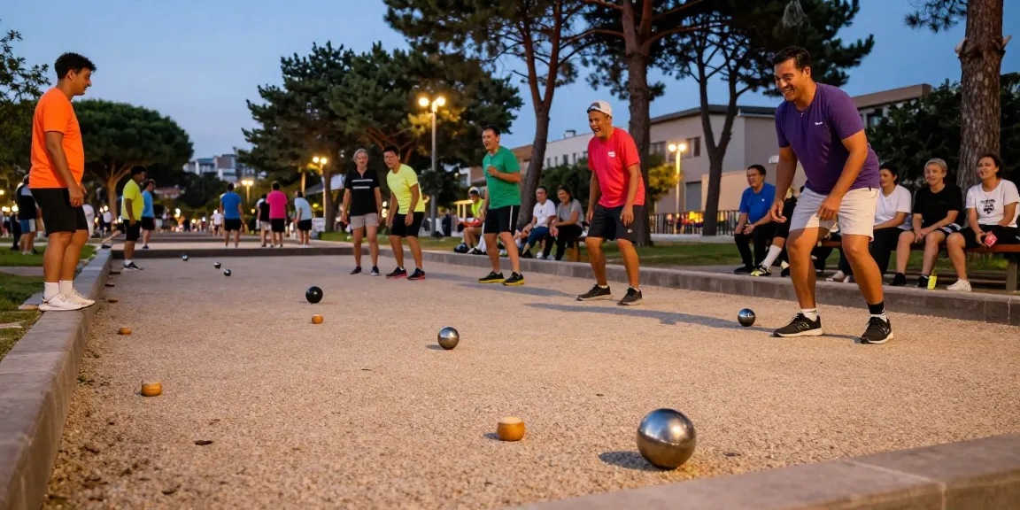 FOPI Kota Kendari memperlihatkan permainan petanque seru di kota Kendari, Sulawesi Tenggara.